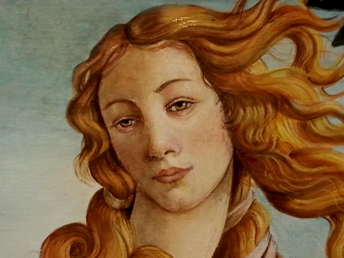 Inspired by Botticelli (detail)